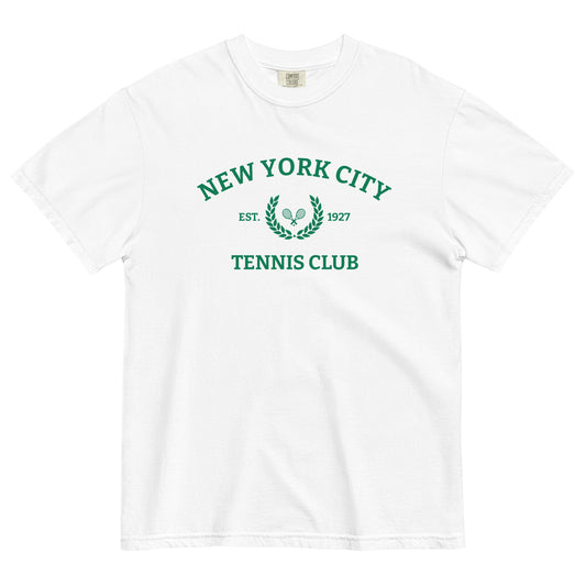 NYC Tennis Club III Heavyweight Tee