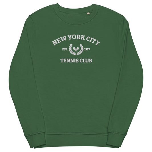 NYC Tennis Club I Embroidered Sweatshirt