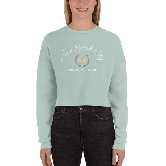 NYC Pickleball Club Cropped Sweatshirt