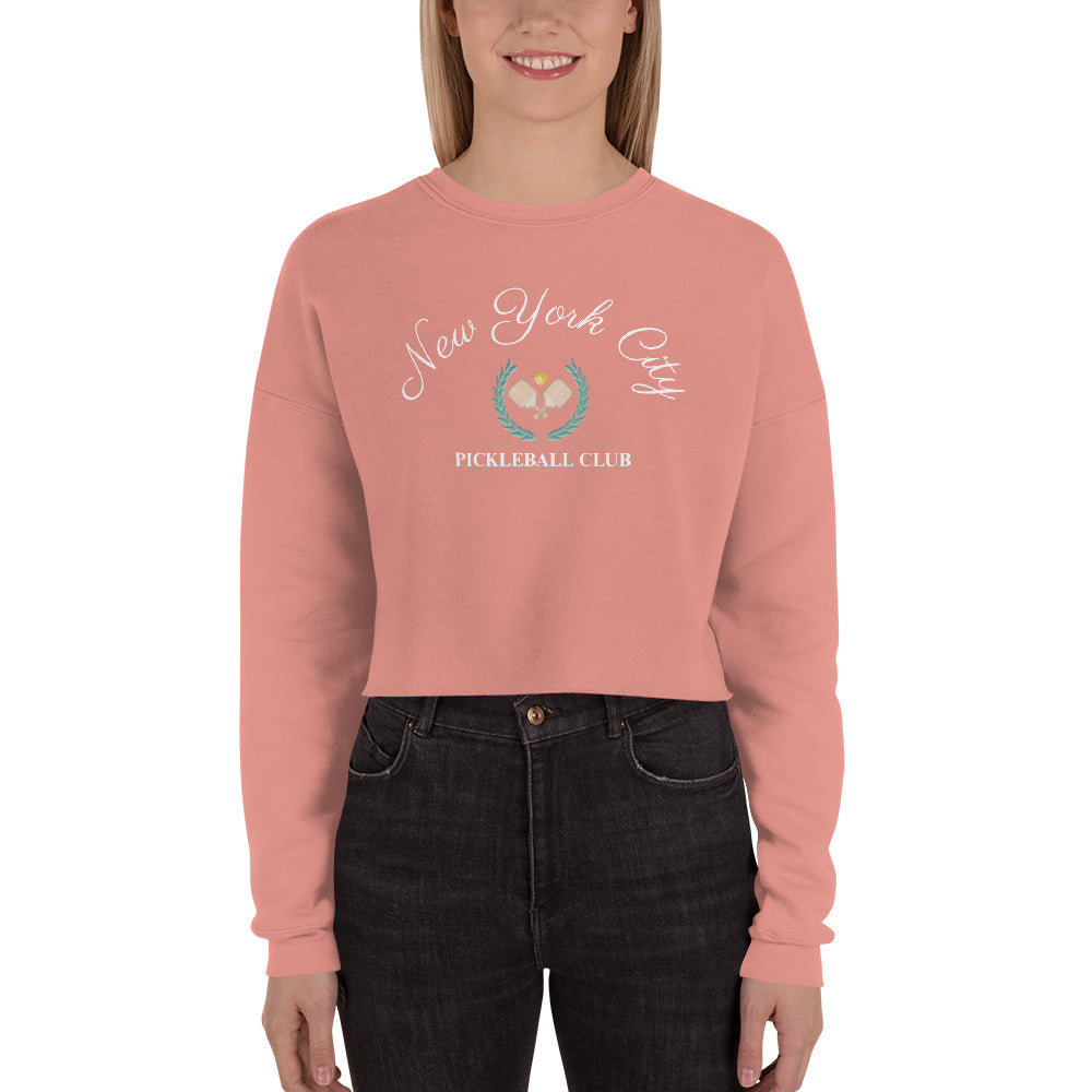 NYC Pickleball Club Cropped Sweatshirt