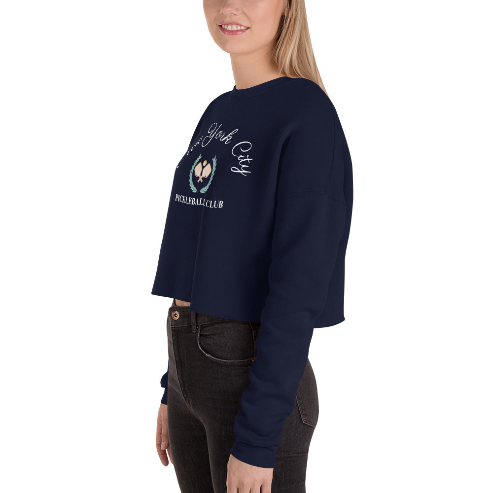 NYC Pickleball Club Cropped Sweatshirt